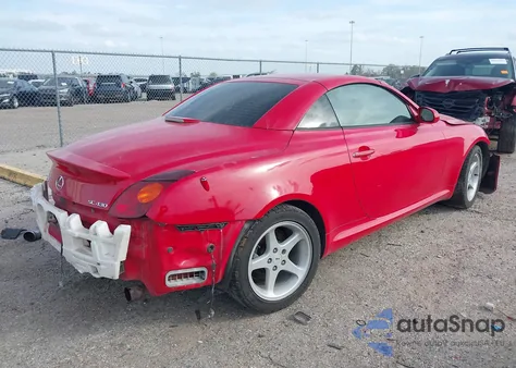 2002 Lexus Sc 430 z USA, uszkodzony, nr VIN JTHFN48Y020026869